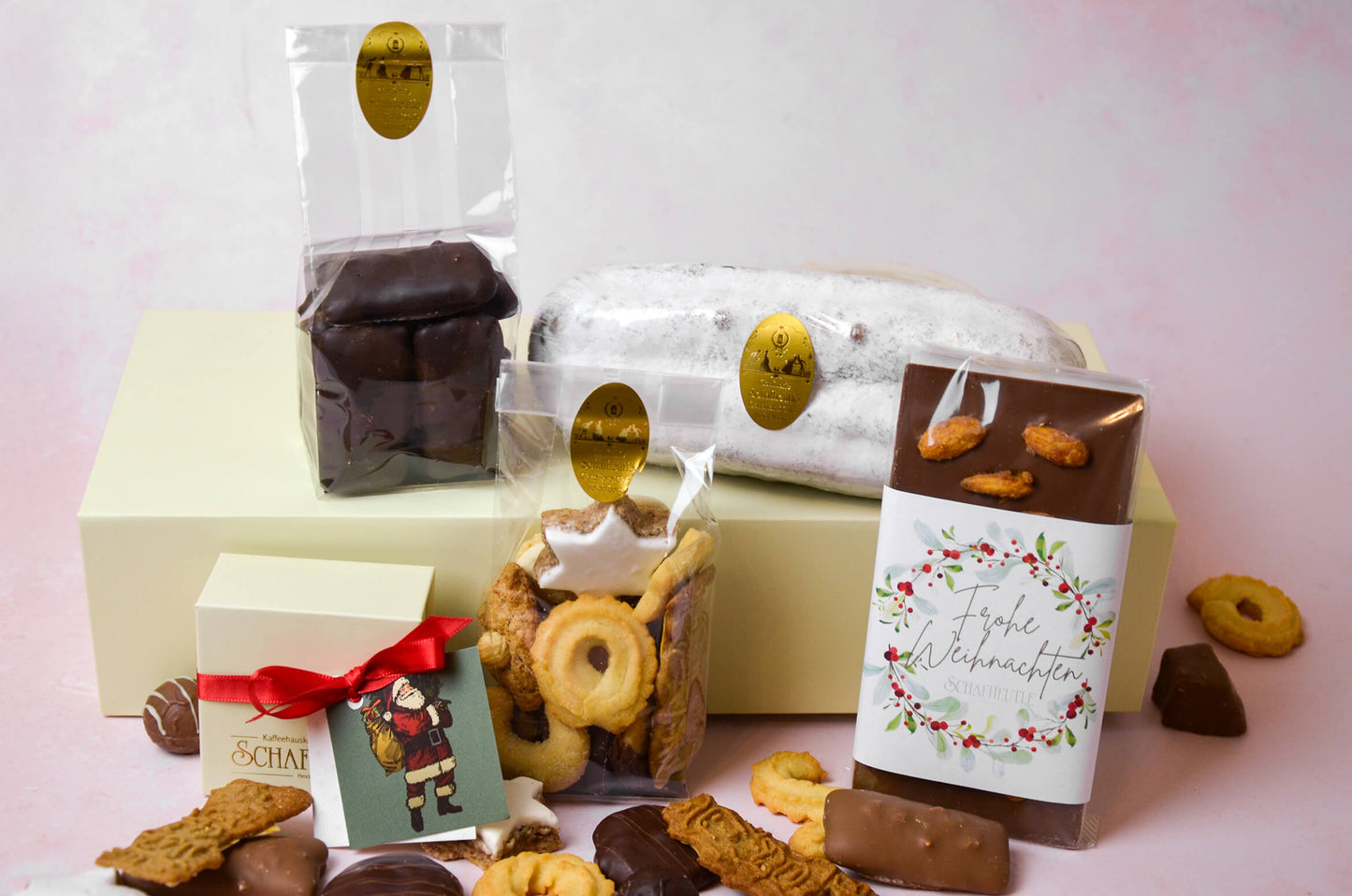 Weihnachtliche Geschenkbox