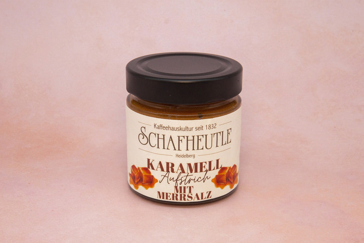 Karamell mit Meersalz-Aufstrich