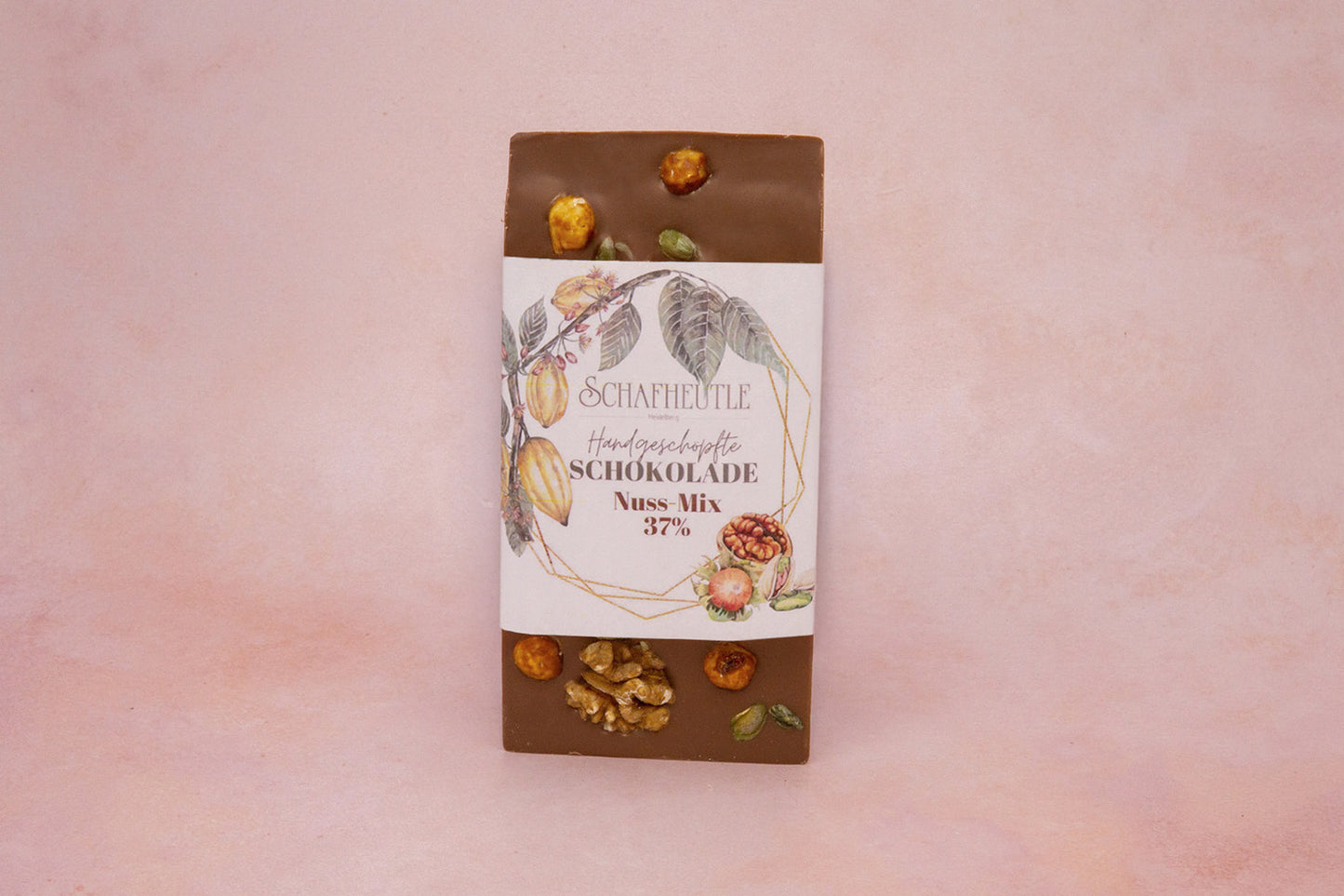 Vollmilch-Schokolade mit Nuss-Mix