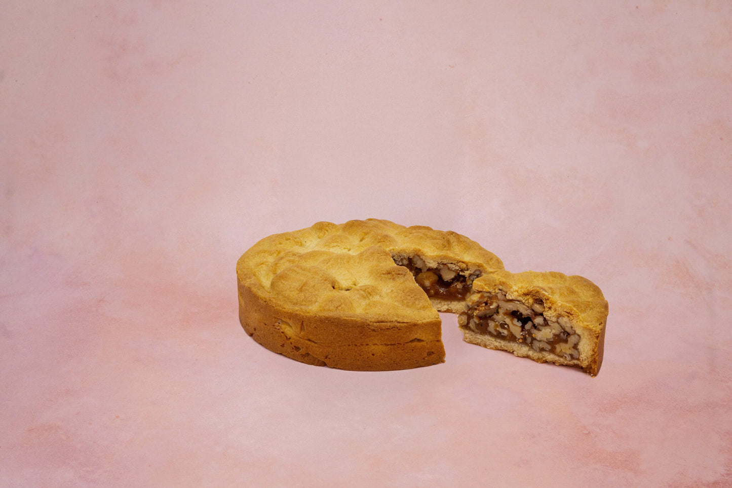 Walnut Caramel Cake